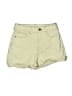 UpWest Solid Yellow Ivory Khaki Shorts Size S - photo 1