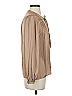 J.Crew 100% Polyester Tan Long Sleeve Blouse Size S - photo 4