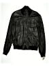 Zara 100% Polyester Black Brown Faux Leather Jacket Size L (youth) - photo 1
