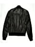 Zara 100% Polyester Black Brown Faux Leather Jacket Size L (youth) - photo 2