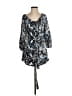 MICHAEL Michael Kors 100% Polyester Blue 3/4 Sleeve Blouse Size XS - photo 1