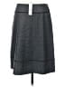 Theory Solid Gray Silver Casual Skirt Size 2 - photo 2