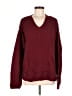 Topshop Solid Burgundy Pullover Sweater Size 6 - photo 1