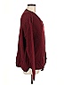 Topshop Solid Burgundy Pullover Sweater Size 6 - photo 4