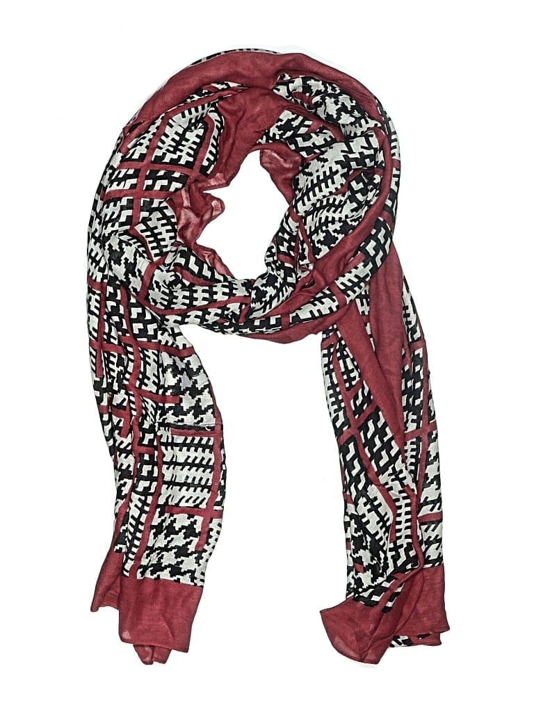 Pre-owned Mark Scarf In Red
