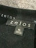 Zelos Solid Black Pullover Sweater Size XL - photo 7