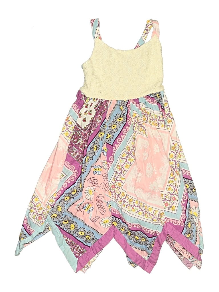 Pre-owned Blueberi Boulevard Kids' Dress In Yellow