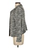 Adrianna Papell Tweed Gray Blazer Size S - photo 5