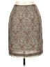 Charter Club 100% Polyester Paisley Brown Formal Skirt Size L - photo 2
