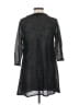 Eileen Fisher 100% Wool Black 3/4 Sleeve Blouse Size XS - photo 2