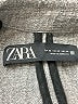 Zara Chevron-herringbone Gray Coat Size XS - photo 6