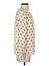 OVI Ivory Long Sleeve Blouse Size S - photo 4