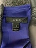 J.Crew 100% Polyester Solid Purple Cocktail Dress Size 2 - photo 7