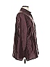 Chico's Burgundy 3/4 Sleeve Button-Down Shirt Size Lg (2) - photo 4