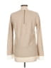 Maude Vivante Tan Long Sleeve Top Size L - photo 2