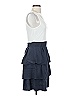 BCBGMAXAZRIA Blue Casual Dress Size 0 - photo 4
