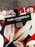 Karl Lagerfeld Paris 100% Polyester Floral White Short Sleeve Blouse Size S - photo 7