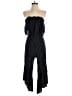 American Eagle Outfitters 100% Viscose Stripes Black Jumpsuit Size S - photo 1