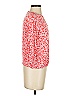 MICHAEL Michael Kors 100% Viscose Red 3/4 Sleeve Blouse Size S - photo 4