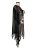 Letarte 100% Polyester Black Kimono Size XS - photo 4
