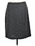 Larry Levine Chevron-herringbone Gray Casual Skirt Size 10 - photo 1