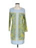 BCBGMAXAZRIA Paisley Blue Casual Dress Size S - photo 1