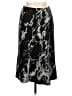 Three Dots Print Black Casual Skirt Size M - photo 1