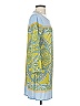 BCBGMAXAZRIA Paisley Blue Casual Dress Size S - photo 4