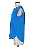 J.Crew 100% Polyester Blue Short Sleeve Top Size 0 - photo 5