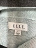 Elle Stars Silver Turtleneck Sweater Size L - photo 7
