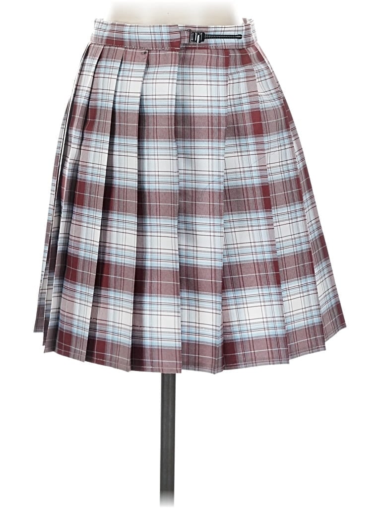 Pre-owned Lucca Casual Skirt In Burgundy