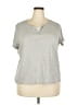 Basic Editions 100% Cotton Gray Short Sleeve T-Shirt Size 2X - photo 1