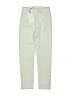 Lovewave Solid Green White Casual Pants Size XS - photo 1