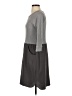 Amadi Color Block Gray Casual Dress Size S - photo 5