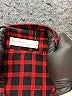 Love Tree 100% Cotton Plaid Red Long Sleeve Button-Down Shirt Size M - photo 3