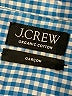 J.Crew Checkered-gingham Blue Long Sleeve Button-Down Shirt Size L (estimated) - photo 7