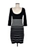 Max Studio Stripes Black Casual Dress Size M - photo 1