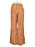 Baloot Print Orange Casual Pants Size S - photo 2