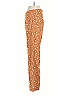 Baloot Print Orange Casual Pants Size S - photo 5