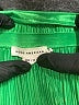 Good American 100% Polyester Green Long Sleeve Blouse Size 00 - 0 - photo 7