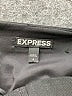 Express Solid Black Formal Skirt Size 4 - photo 3