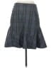 Banana Republic Plaid Gray Formal Skirt Size 2 - photo 2