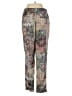 MNG 100% Viscose Print Gray Casual Pants Size 4 - photo 2