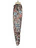 MNG 100% Viscose Print Gray Casual Pants Size 4 - photo 5