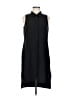 Neiman Marcus Solid Black Casual Dress Size M - photo 1