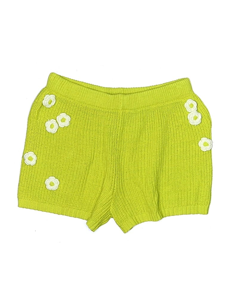 Pre-owned Flat White Shorts In Green