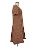 Ann Taylor Animal Print Brown Casual Dress Size 10 - photo 4