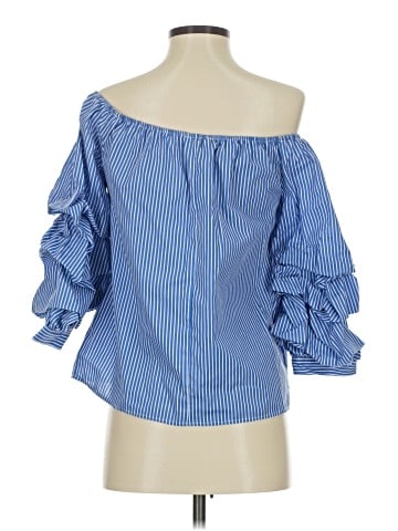Bleuh Ciel 3/4 Sleeve Blouse (view 2)