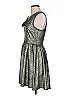 Everly Metallic Silver Cocktail Dress Size S - photo 5