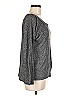 Eri + Ali Metallic Gray Pullover Sweater Size M - photo 4